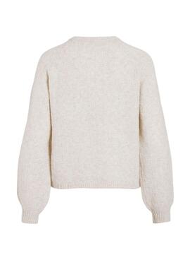 Vila Vivilas beige Frauen Jersey