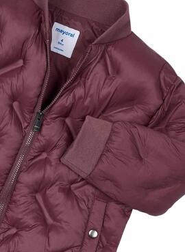 Bomberjacke von Mayoral in Granatrot für Jungen und Mädchen.