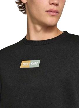 Sweatshirt Jack and Jones Pam Schwarz für Herren