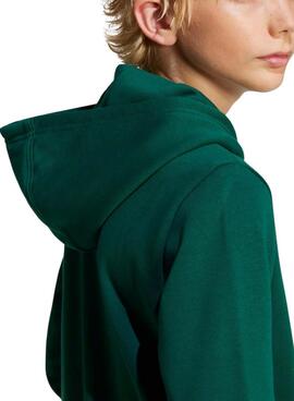 Sweatshirt Grüner Adidas Trefoil für Mädchen und Jungen