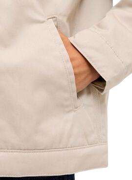 Jacke Jack and Jones Norrebro beige für Jungen.