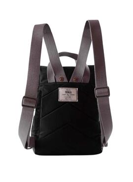 Rucksack Roka Canfield small schwarz für Damen und Herren.