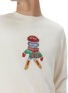 Sweatshirt El Pulpo Ski weiß für Herren