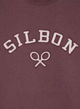 Pullover von Silbon Cord Granatapfel-Schläger für Herren.