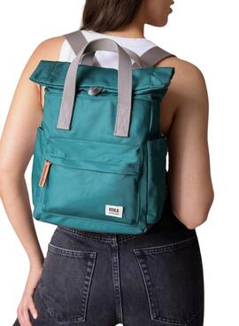 Rucksack Roka Canfield klein türkisblau für Damen und Herren