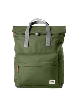 Rucksack Roka Canfield medium grün für Damen und Herren.