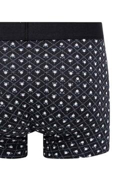 Pack 2 Boxershorts Levis Minimal schwarz für Männer