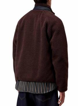 Fleece Jacke Carhartt Prentis Braun für Herren