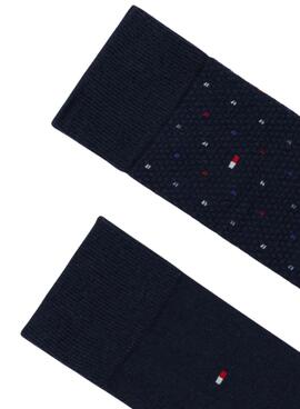 Pack 2 Paar Tommy Hilfiger Socken Marineblau für Herren