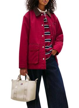 Tommy Jeans Daily Elevated Mini Handtasche in Beige für Damen