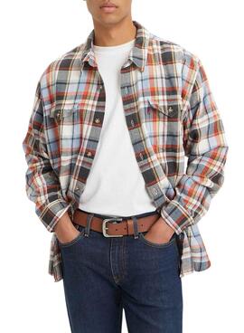 Gürtel Levis mit Metallschnalle in hellem Braun für Herren