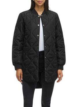 Gepolsterter Mantel Vila Vitate in Schwarz für Damen