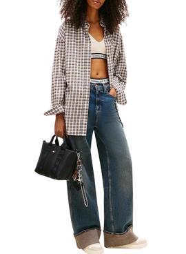 Handtasche Tommy Jeans Daily Elevated Mini Schwarz für Damen