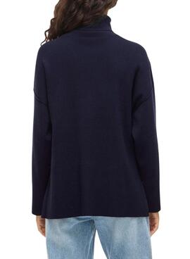 Vila Viostria Marineblau Jersey für Damen