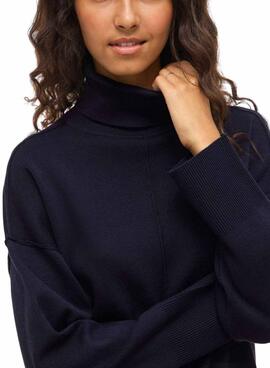 Vila Viostria Marineblau Jersey für Damen