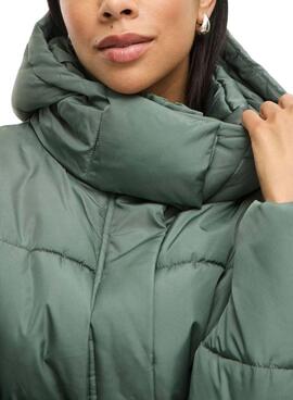 Gepolsterte Jacke Vila Milja in Grün für Damen
