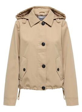 Only Norma beige Jacke für Damen