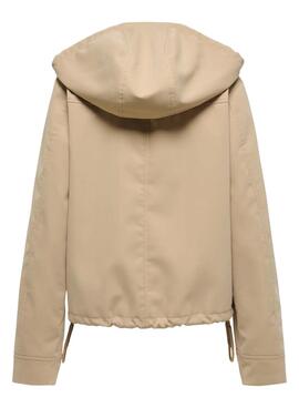 Only Norma beige Jacke für Damen