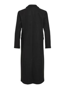 Schwarzer Vila Visolo-Mantel für Damen.