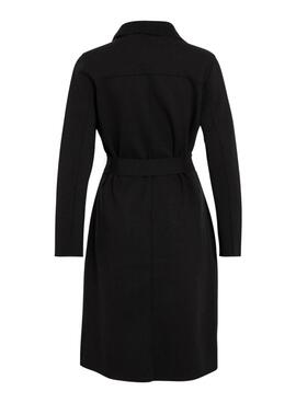 Mantel Vila Juice schwarz für Damen