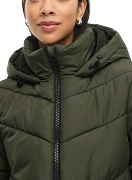 Gepolsterter Mantel Vila Milja in Grün für Damen