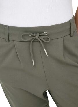 Grüne Only Poptrash Hose für Damen