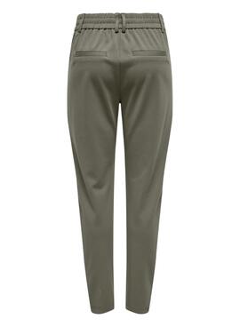 Grüne Only Poptrash Hose für Damen