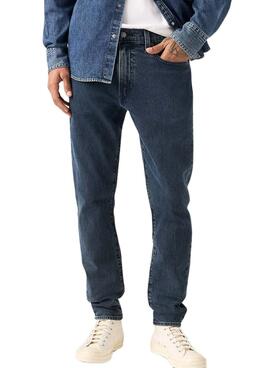 Jeans Levis Slim Taper 512 dunkle Denim für Herren.