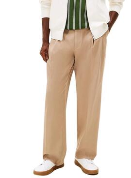 Turnschuhe Tommy Hilfiger Court weiß und grün für Herren.