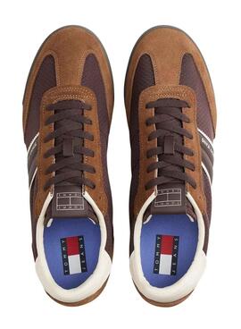 Turnschuhe Tommy Jeans Retro Runner braun für Herren