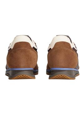 Turnschuhe Tommy Jeans Retro Runner braun für Herren