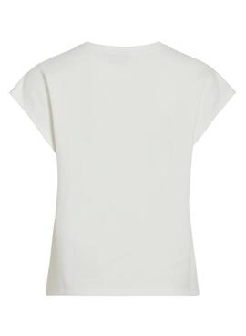 T-Shirt Vila Vinorata weiß für Damen