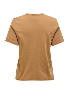 T-Shirt Only Lucy Senf für Damen