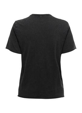 T-Shirt Only Lucy Schwarz für Damen