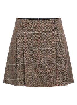 Rock Only Ricca braun für Damen