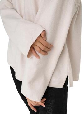 Pullover Only Treue Amalio beige creme für Damen