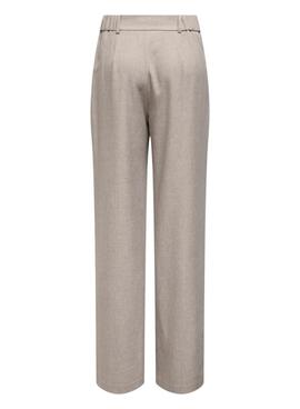 Hose Only Linda in Grau-Taupe für Damen