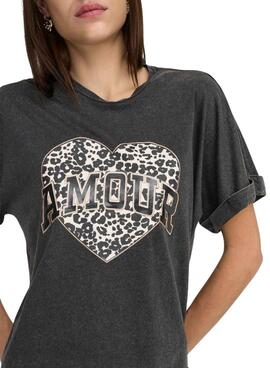 T-Shirt Only Lucy Schwarz für Damen