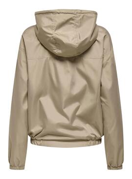 Windbreaker Only Dominique beige für Damen
