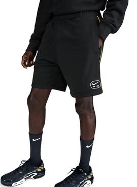 Kurze Nike Air schwarze Hose für Herren.