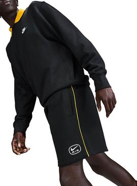 Kurze Nike Air schwarze Hose für Herren.