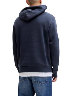Sweatshirt Jack and Jones Corp Navy für Herren