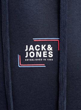 Sweatshirt Jack and Jones Corp Navy für Herren