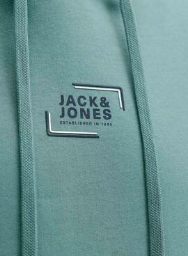 Sweatshirt Jack and Jones Corp türkis für Herren