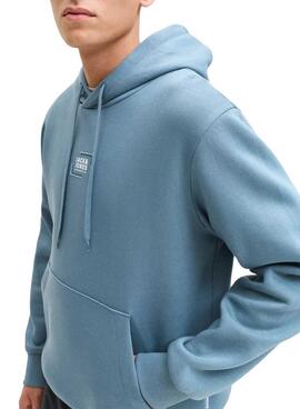 Sweatshirt Jack and Jones Corp blau für Herren.