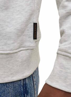 Pullover Jack and Jones Devin grau für Herren