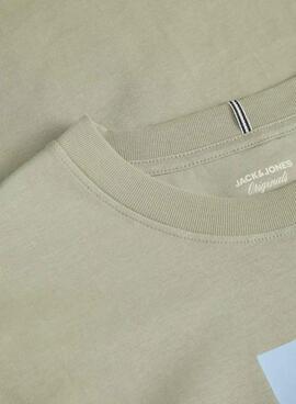 T-Shirt Jack and Jones Catskills in Grün für Herren.