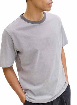 T-shirt Jack and Jones Blualves grau für Herren