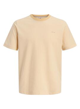 T-Shirt Jack and Jones Blualves gelb für Herren