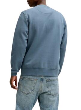Sweatshirt Jack and Jones Soho blau für Herren